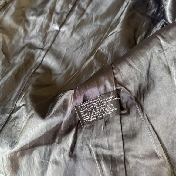 🖤 Worthington Black Leather Zip Jacket (Shorter Style) 🖤 - Picture 7 of 10